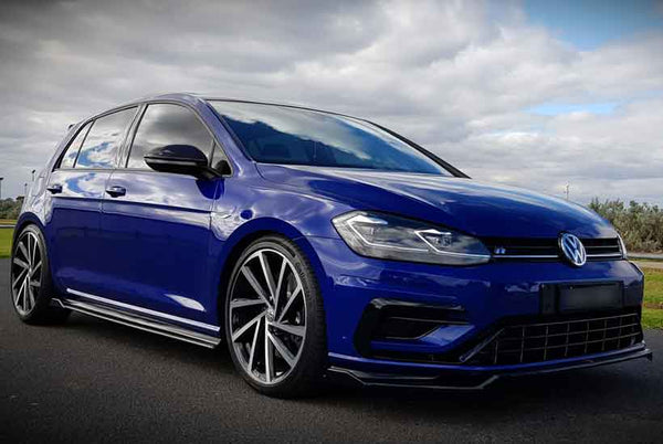 Customer Car Feature: 2018 Golf R MK 7.5 with Full Maxton Lip Kit ...