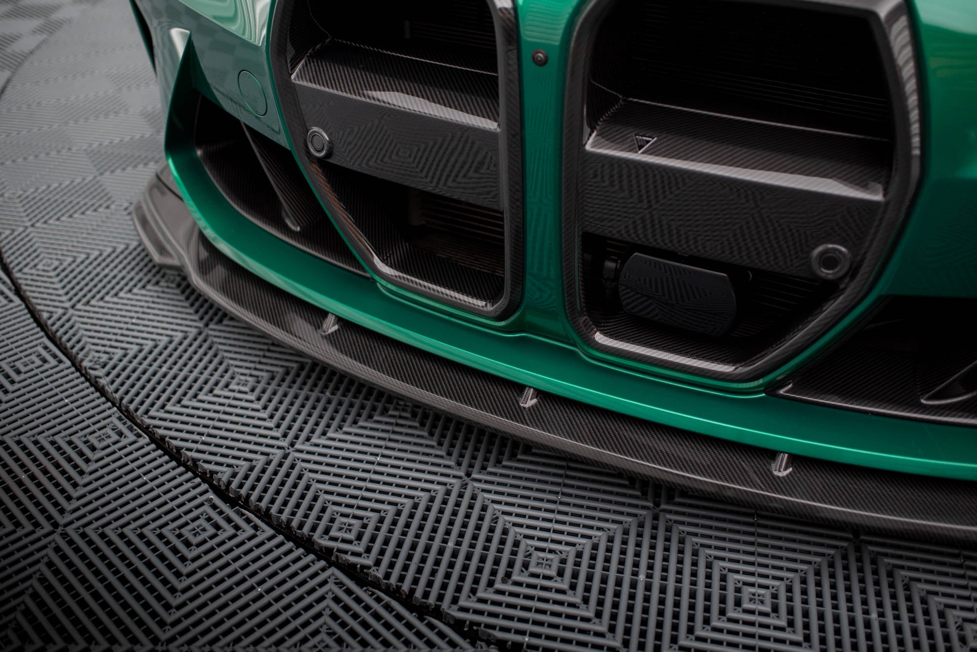 Maxton Carbon Fiber Front Splitter V2 BMW M3 G80 / M4 G82