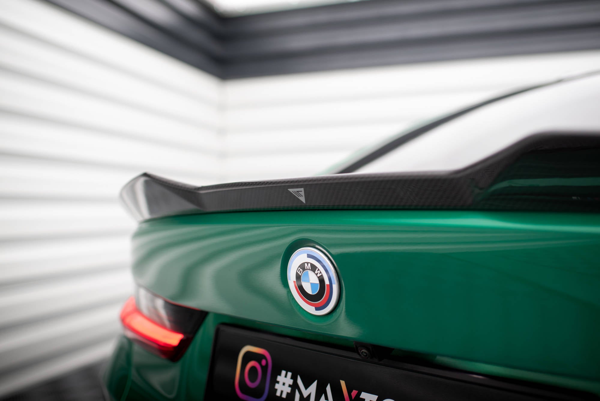 Maxton Carbon Fiber Boot Lip Spoiler BMW M3 G80 / M340i G20 / 3 M-pack / 3 Series G20