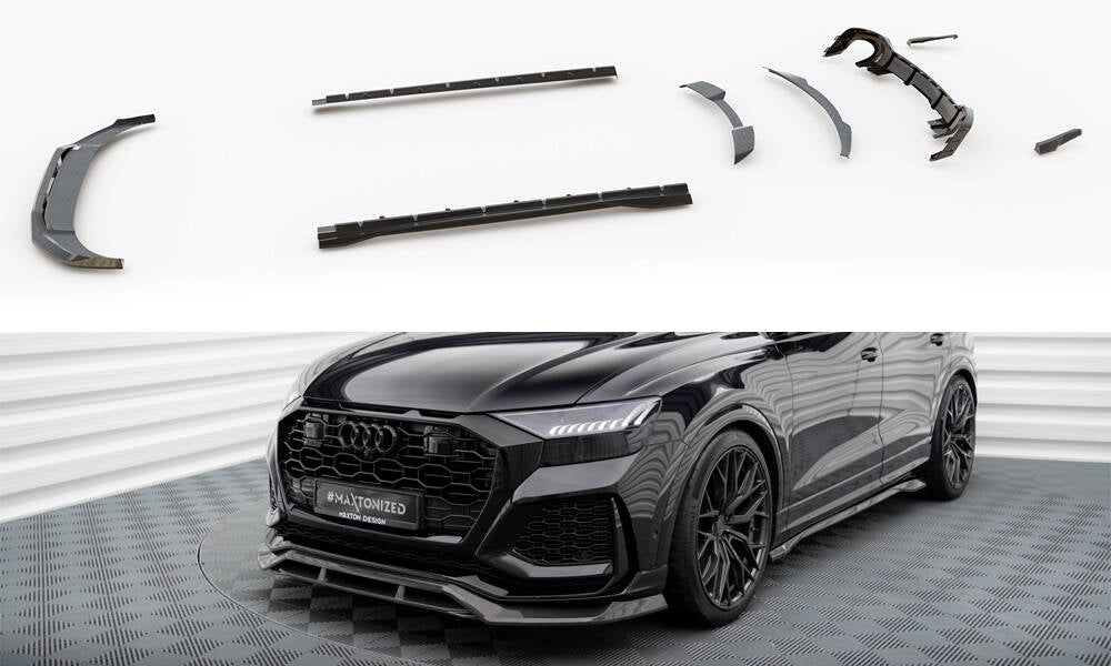 Maxton Carbon Full Set of Splitters Audi RSQ8