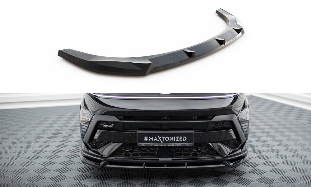 Maxton Design Front Splitter Hyundai Kona N-Line Mk2