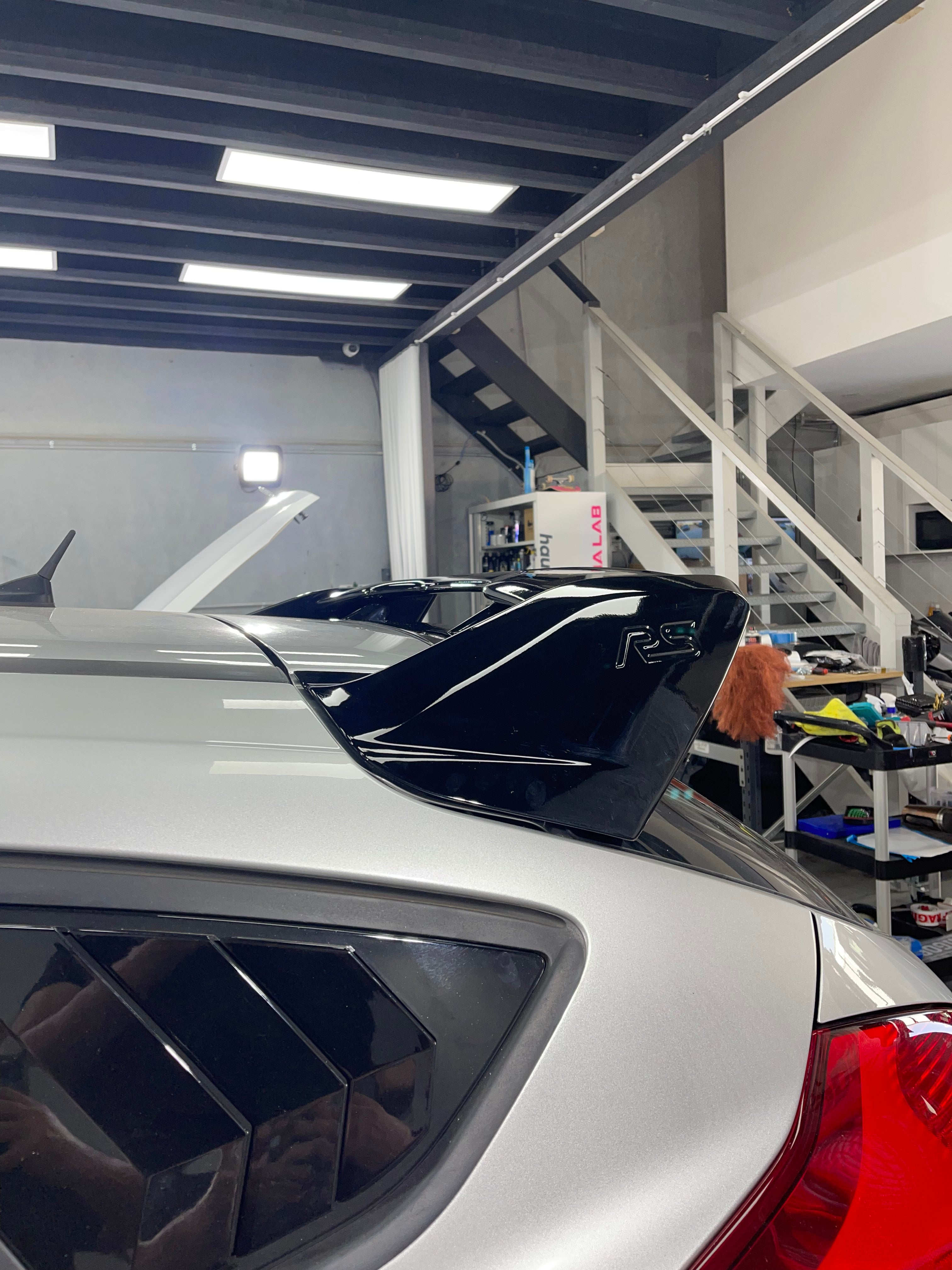 Ford Focus Hatchback LZ LW RS Style ABS Spoiler (Gloss Black)