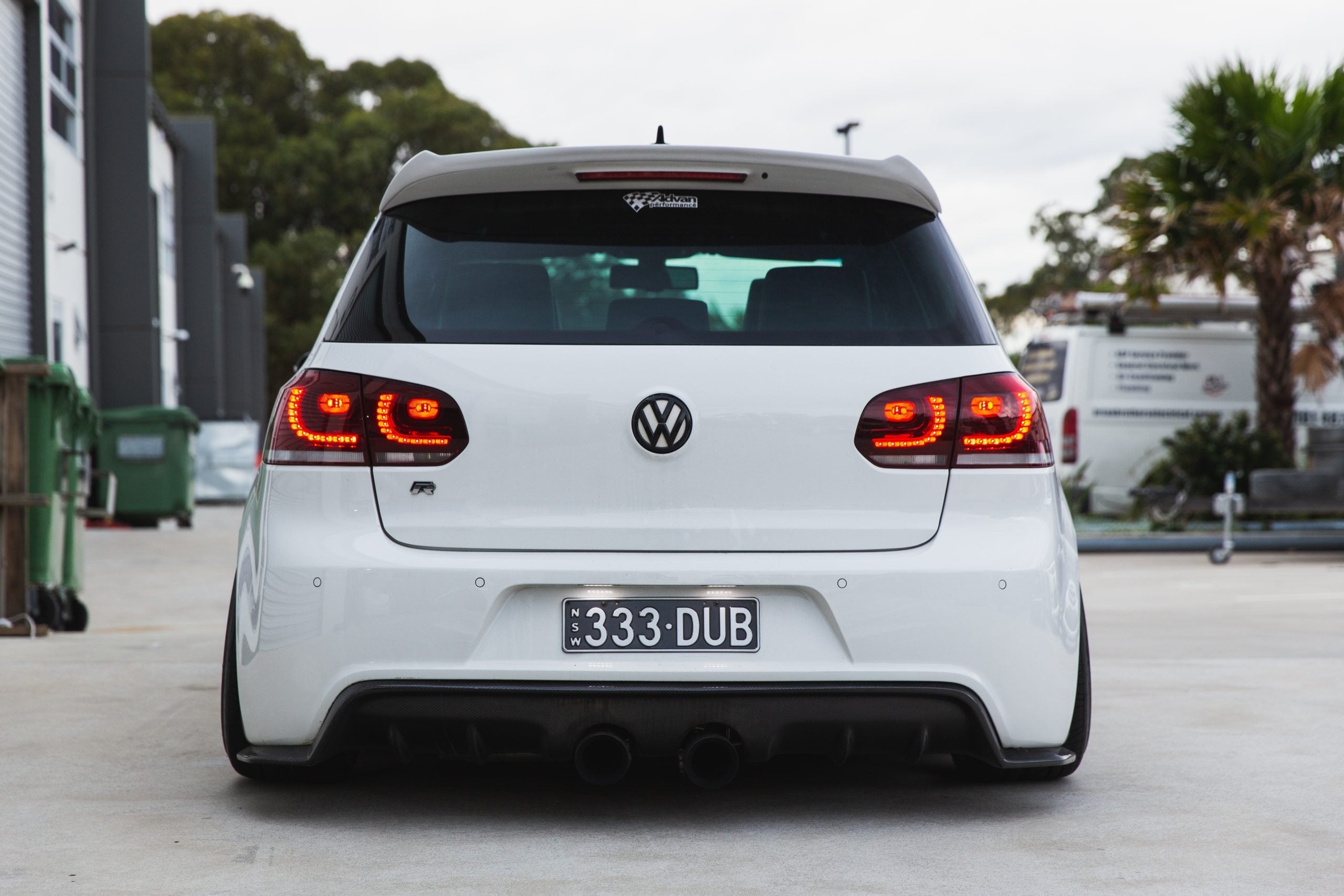 OSIR Style Spoiler for Volkswagen Golf MK6 GTI & R (ABS)