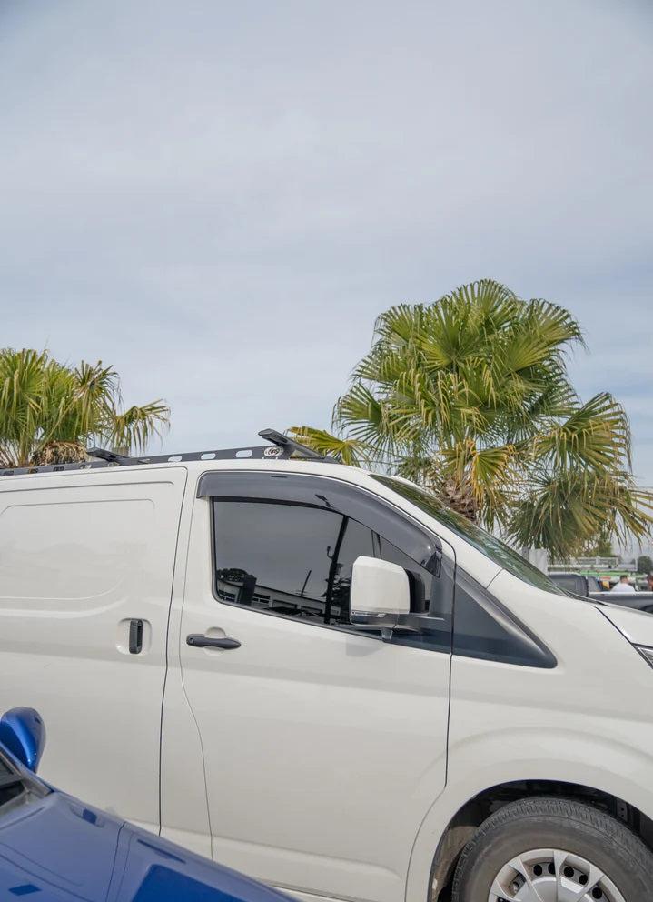 TOYOTA HIACE 2019+ Window Visors | Weather Shields