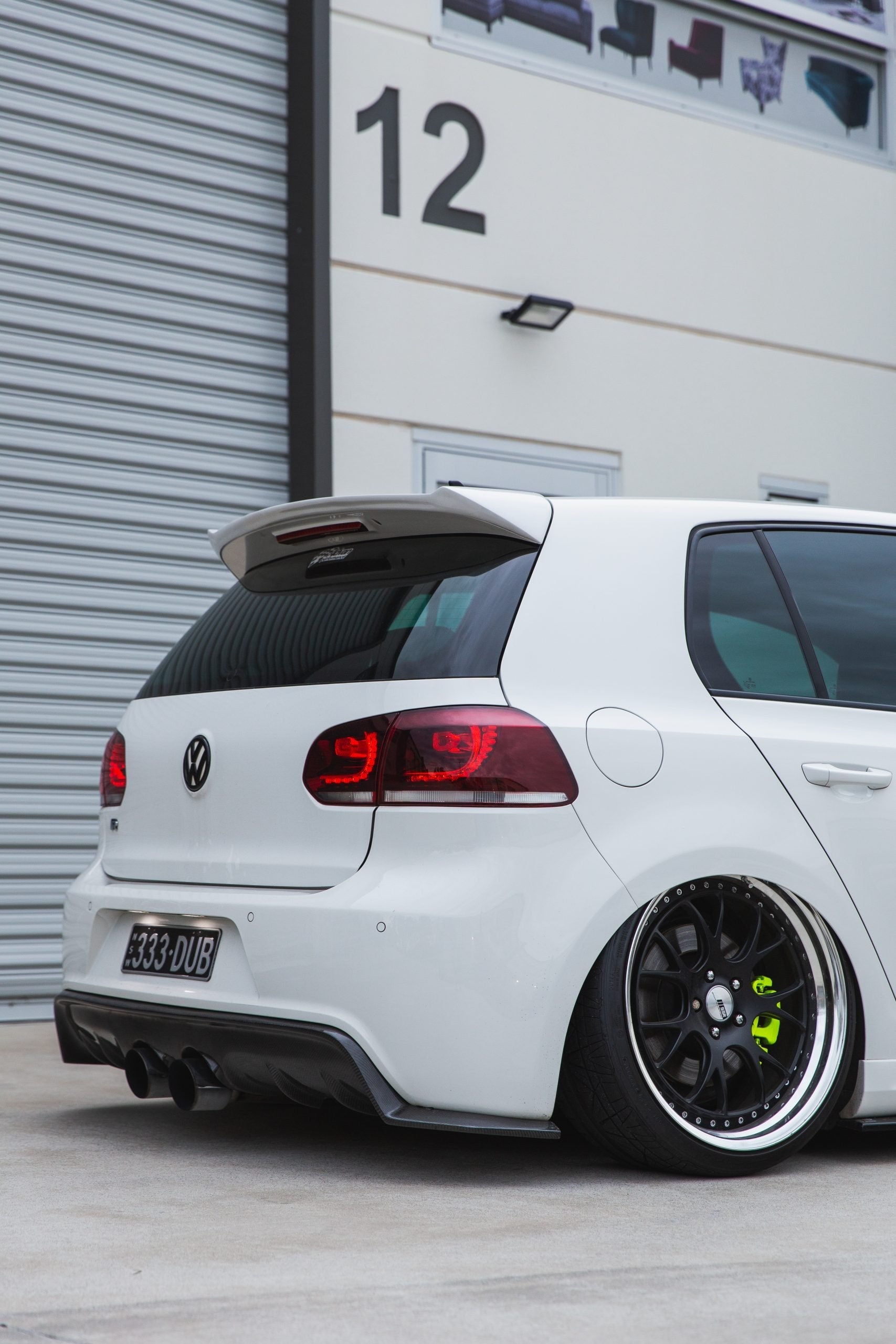 OSIR Style Spoiler for Volkswagen Golf MK6 GTI & R (ABS)