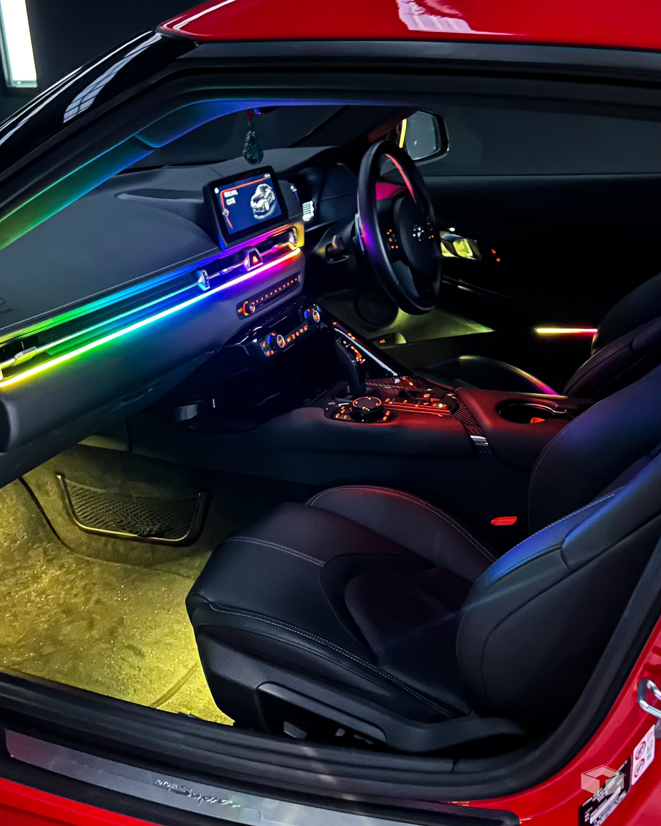 CAR INTERIOR AMBIENCE+ : RGB FLOW AMBIENT LIGHTING KIT