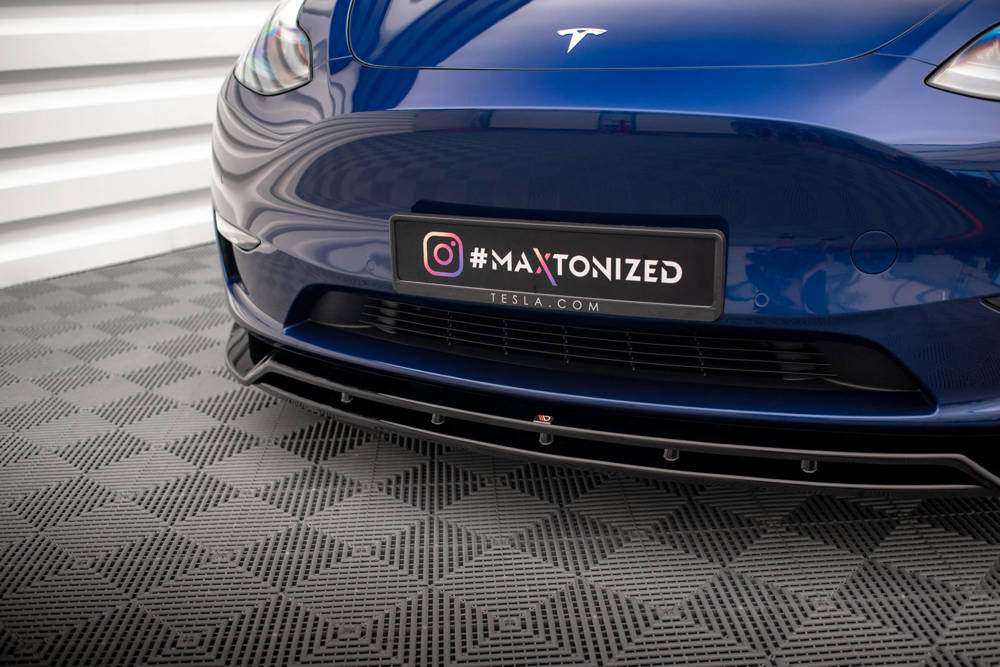 Maxton Design Front Splitter V.2 Tesla Model Y Front Lip