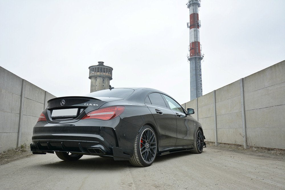 Maxton Design Rear Side Splitters Mercedes CLA45 AMG C117 (Facelift)