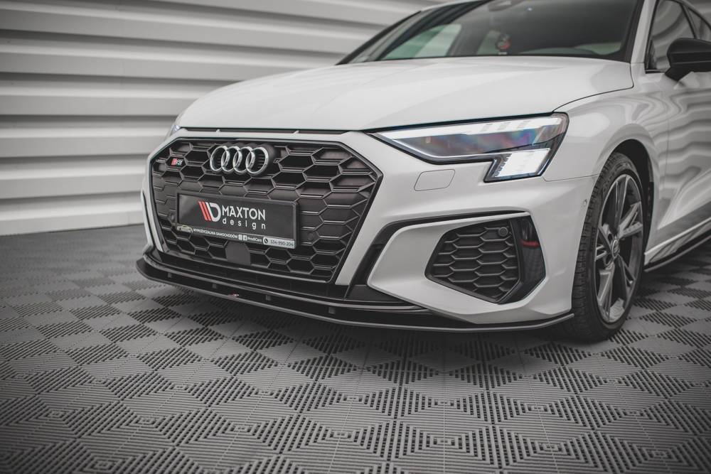 Maxton Design Racing Durability Front Splitter Audi S3 8Y / A3 S-Line 8Y Street Pro