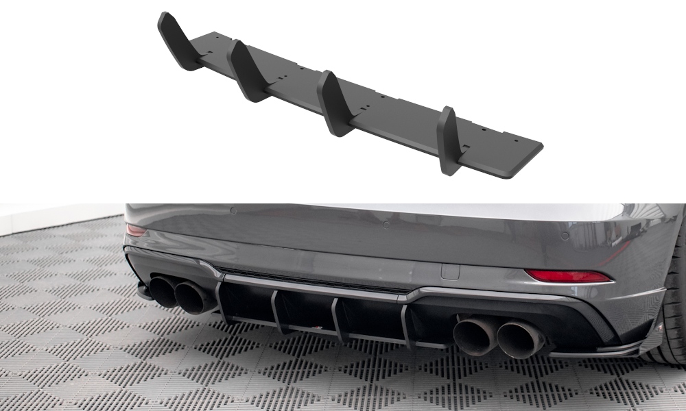 Maxton Design Audi S3 Sportback Facelift Rear Diffuser