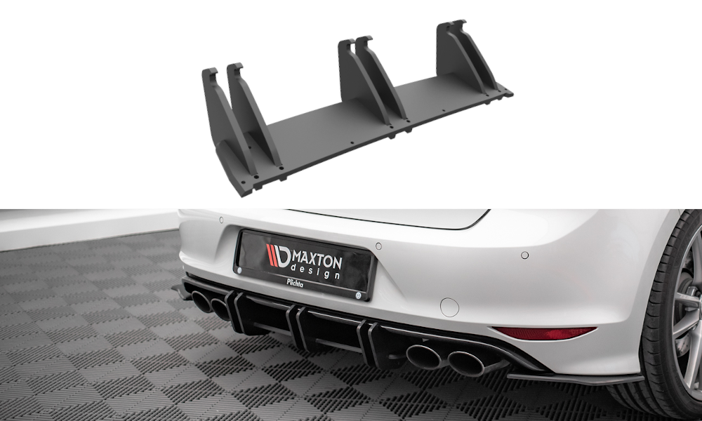 Maxton Design Racing Durability Rear Diffuser Golf MK7 R