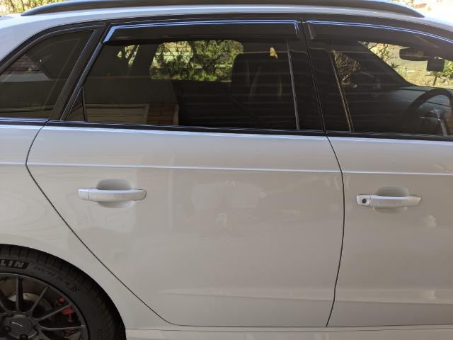 2013 - 2019 Audi A3/S3/RS3 Hatch Window Visors | Weather Shields