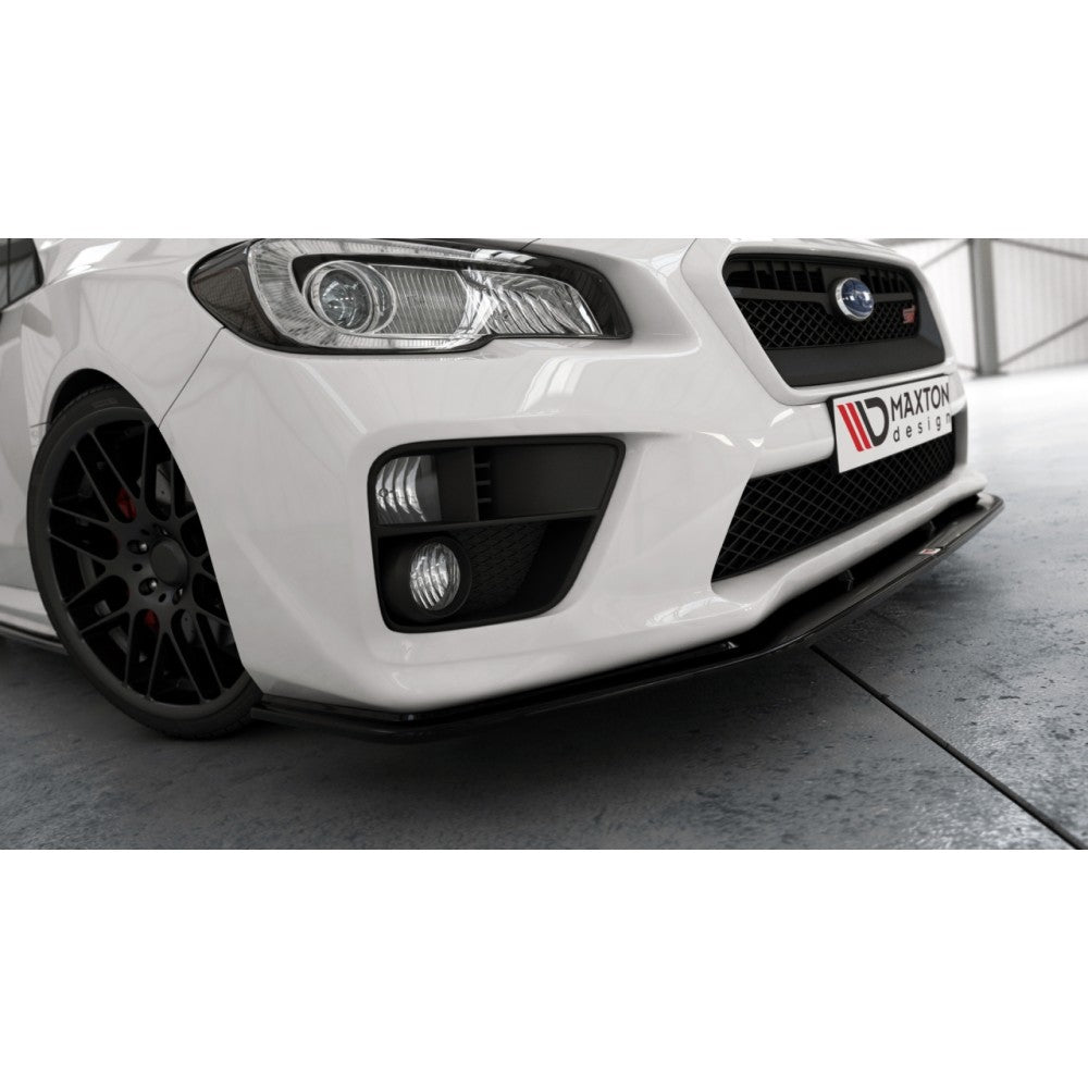 Maxton Design Front Splitter V2 2015-2021 Subaru Wrx Sti