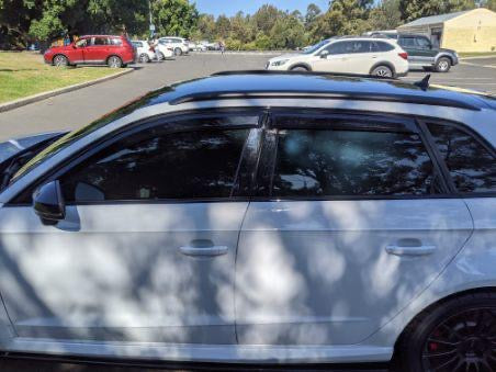 2013 - 2019 Audi A3/S3/RS3 Hatch Window Visors | Weather Shields