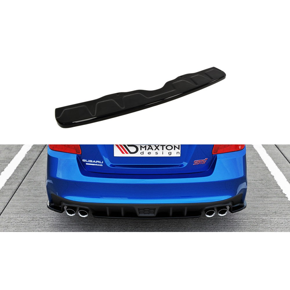 Maxton Design Rear Central Splitter 2015-2021 Subaru WRX STI