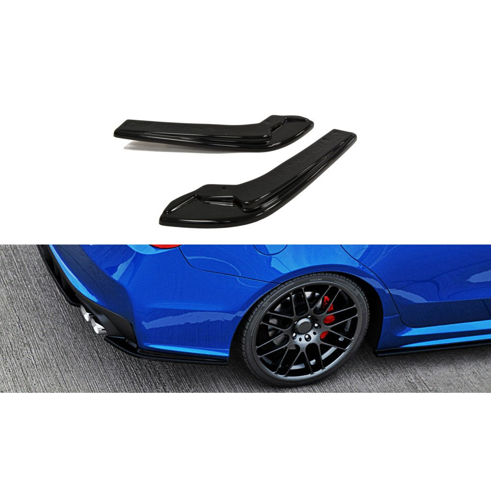 Maxton Design Rear Side Splitters 2015-2021 Subaru Wrx Sti