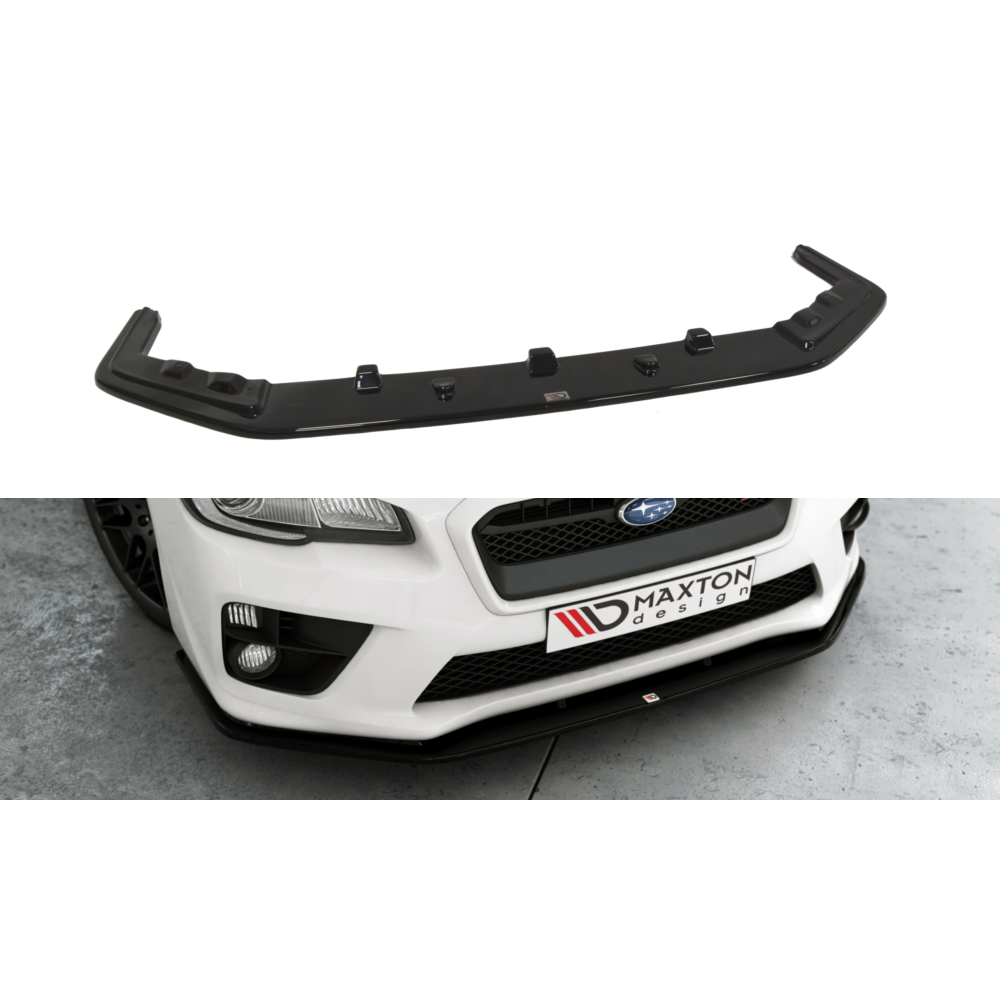 Maxton Design Front Splitter V2 2015-2021 Subaru Wrx Sti