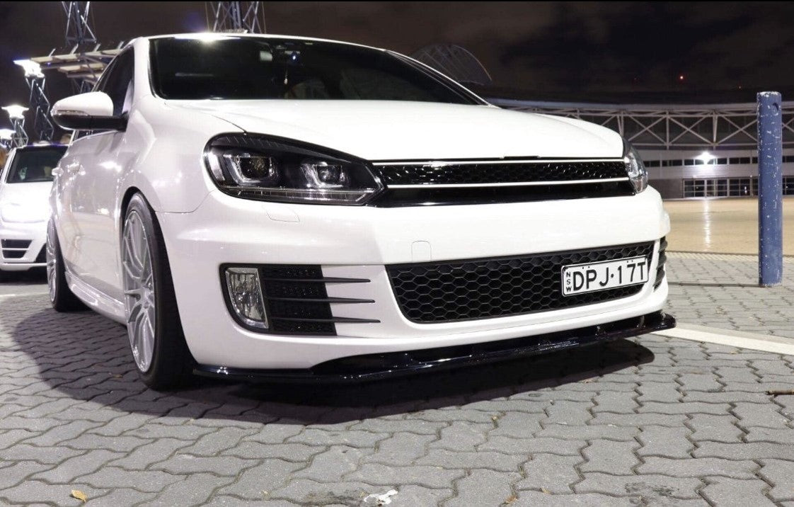 Maxton Design Front Splitter Ver.1 VW Golf Mk6 GTI Front Lip