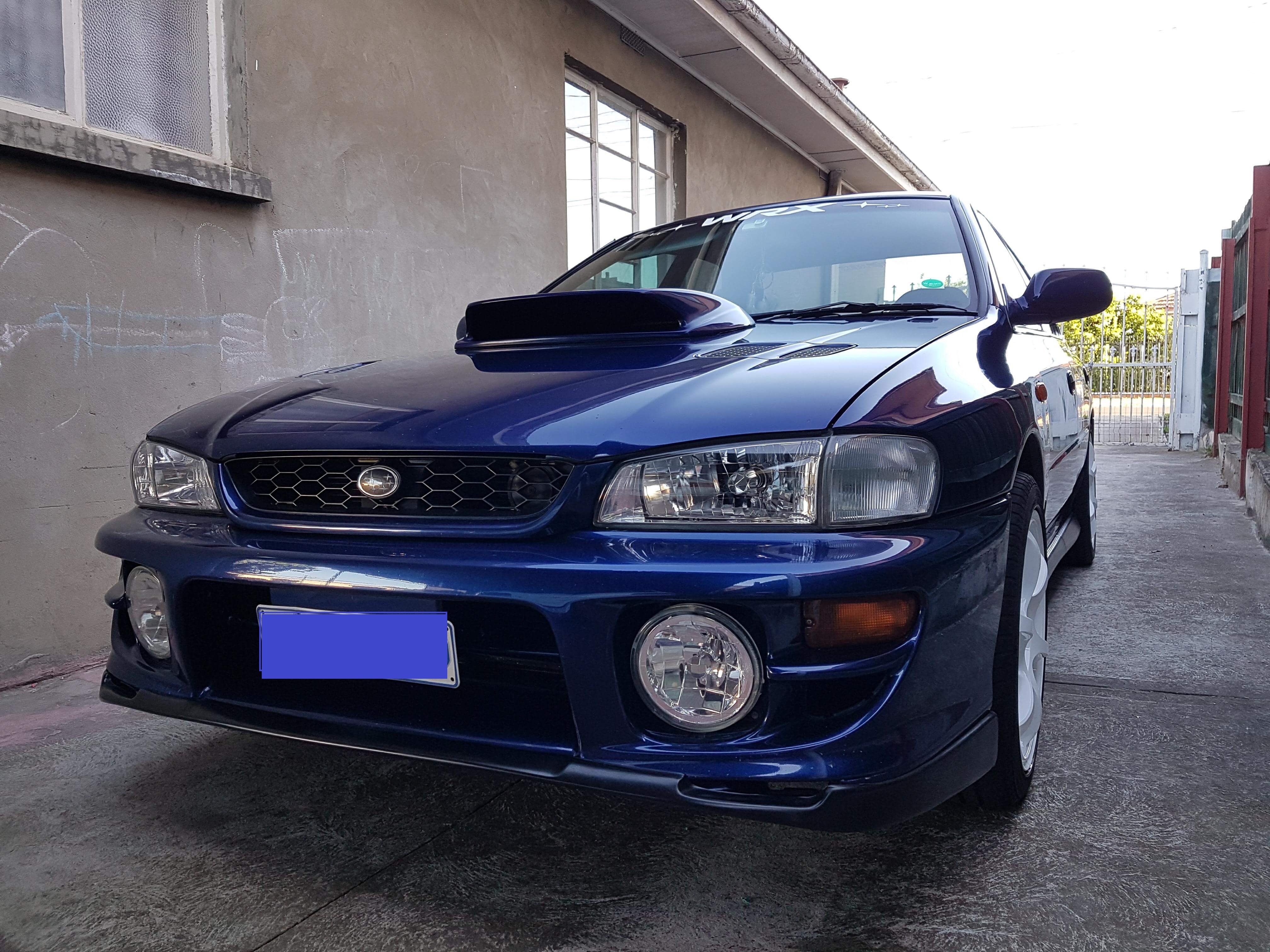 1998-2000 GC8 Subaru Impreza WRX STI Type 2 Style Front Lip