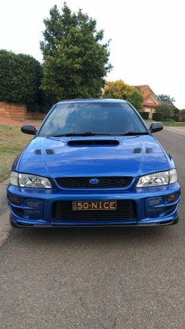 1998-2000 GC8 Subaru Impreza WRX STI Type 2 Style Front Lip