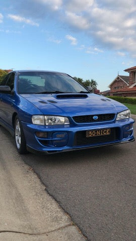 1998-2000 GC8 Subaru Impreza WRX STI Type 2 Style Front Lip