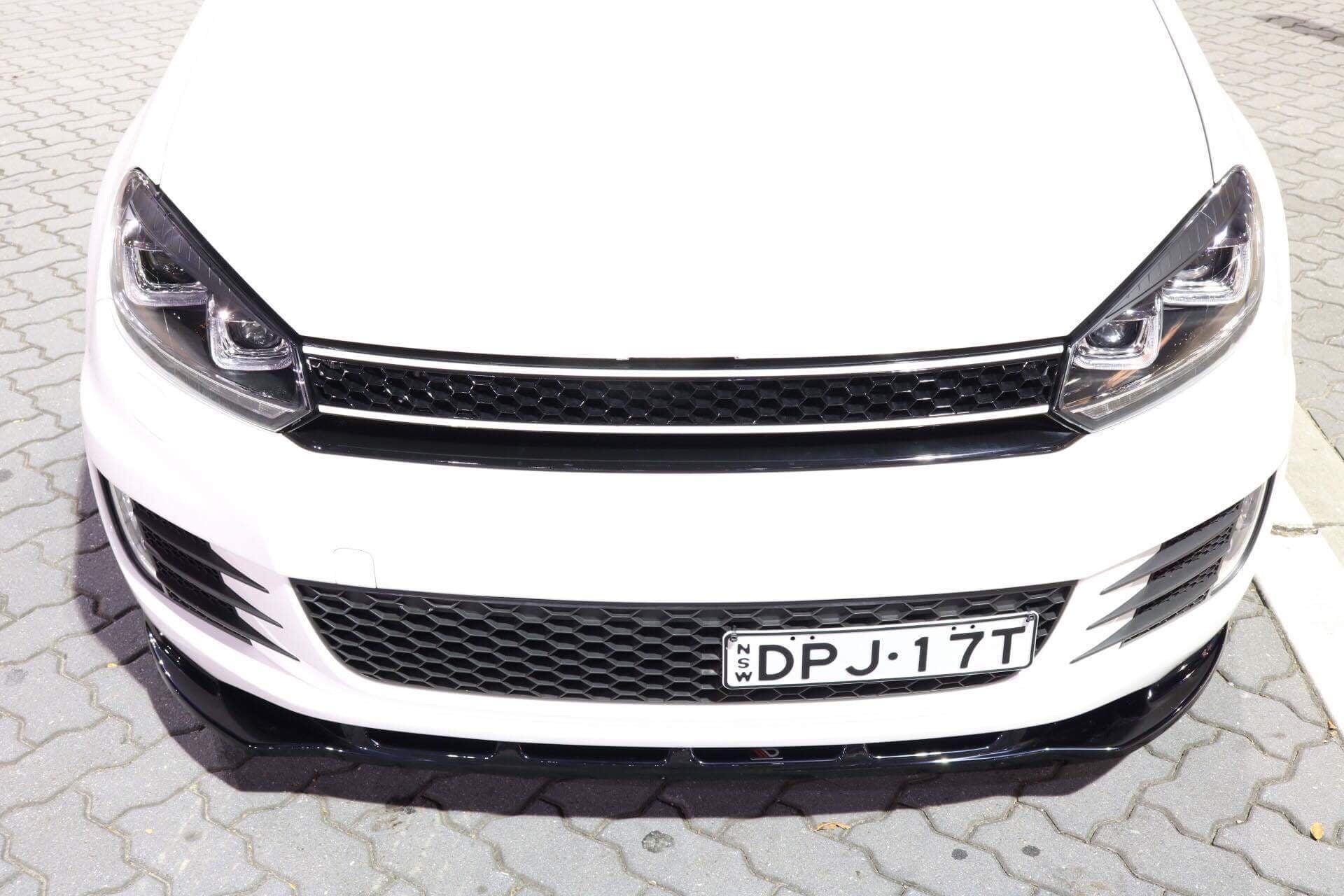 Maxton Design Front Splitter Ver.1 VW Golf Mk6 GTI Front Lip