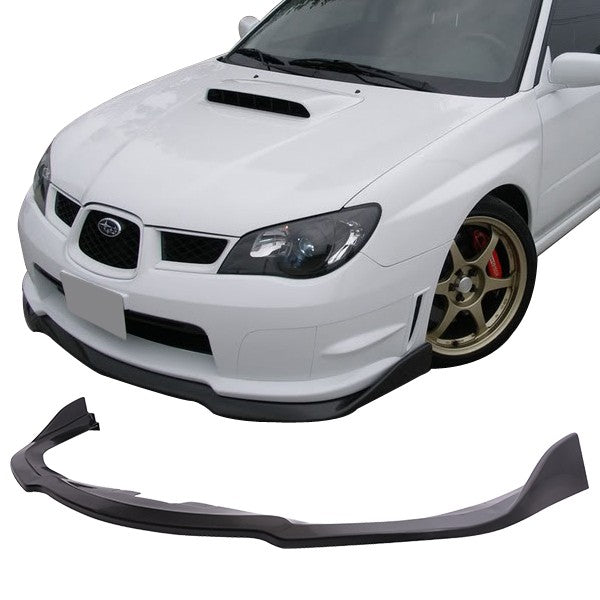 2006-2007 Hawkeye Subaru WRX STI GD CS2 Style Front Lip Polypropylene