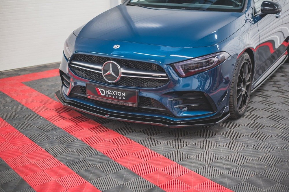 Maxton Design Front Splitter V.1 Mercedes A35 W177 Aero AMG Front Lip