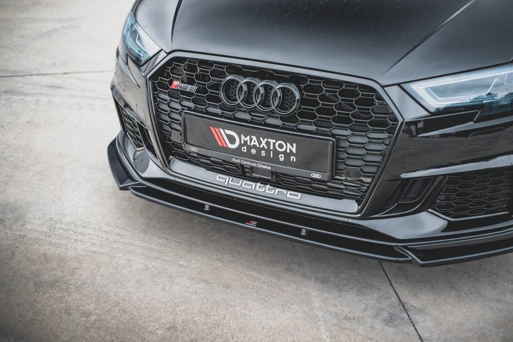 Maxton Design Audi RS3 Facelift Front Splitter Lip V4