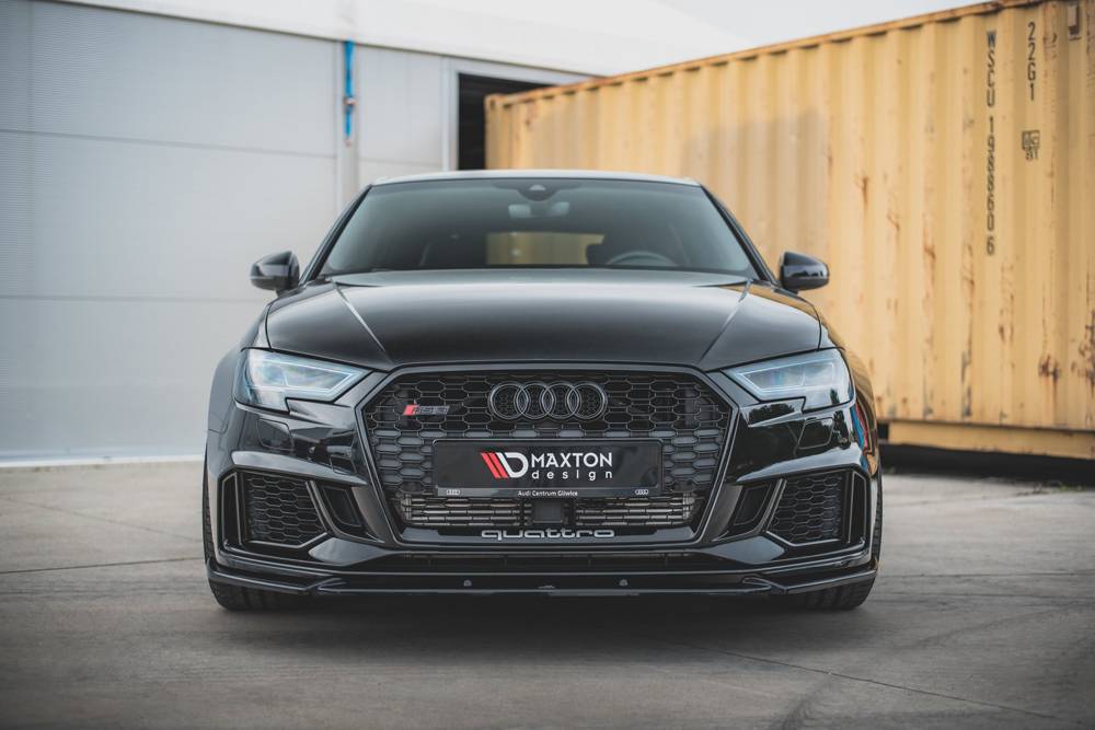 Maxton Design Audi RS3 Facelift Front Splitter Lip V4