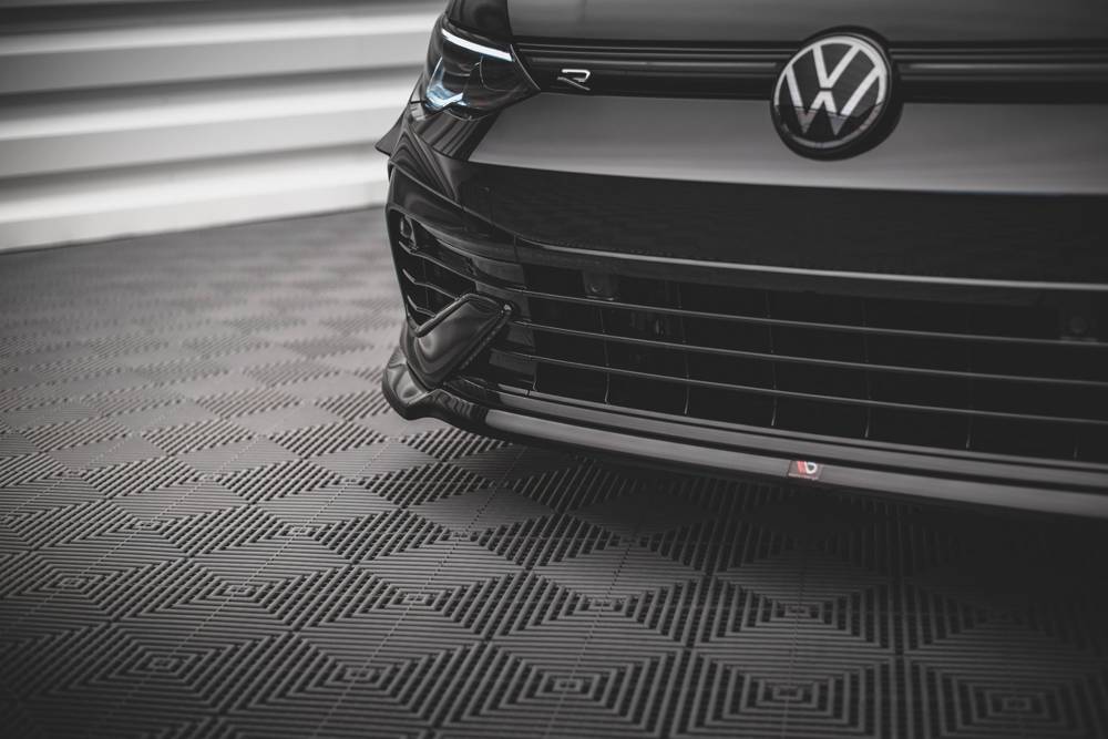 Maxton Design Front Splitter V.6 VW Golf Mk8 R Front Lip