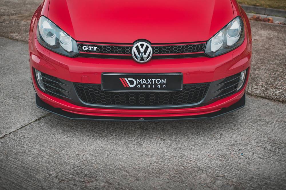 Maxton Design Racing Durability Front Splitter VW Golf MK6 GTI Front Lip