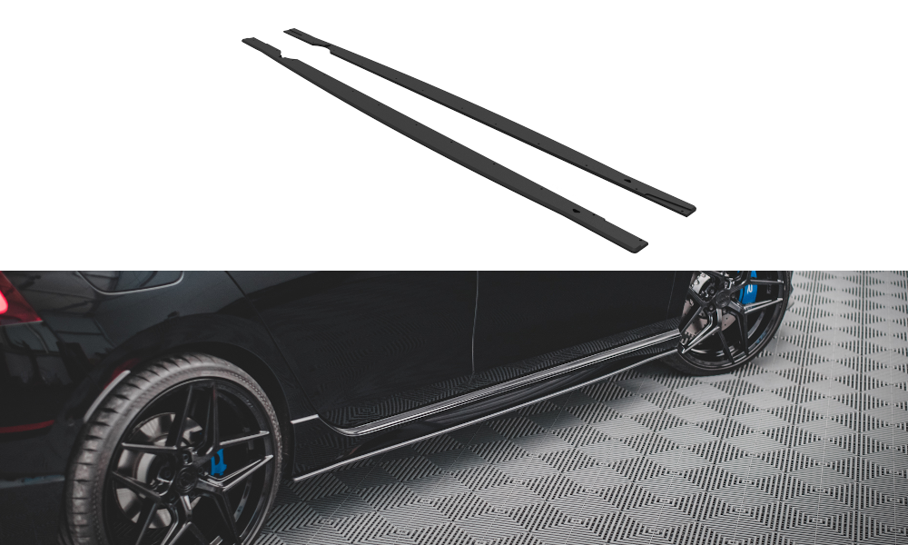 Maxton Design Racing Durability Side Skirts VW Golf MK8 R