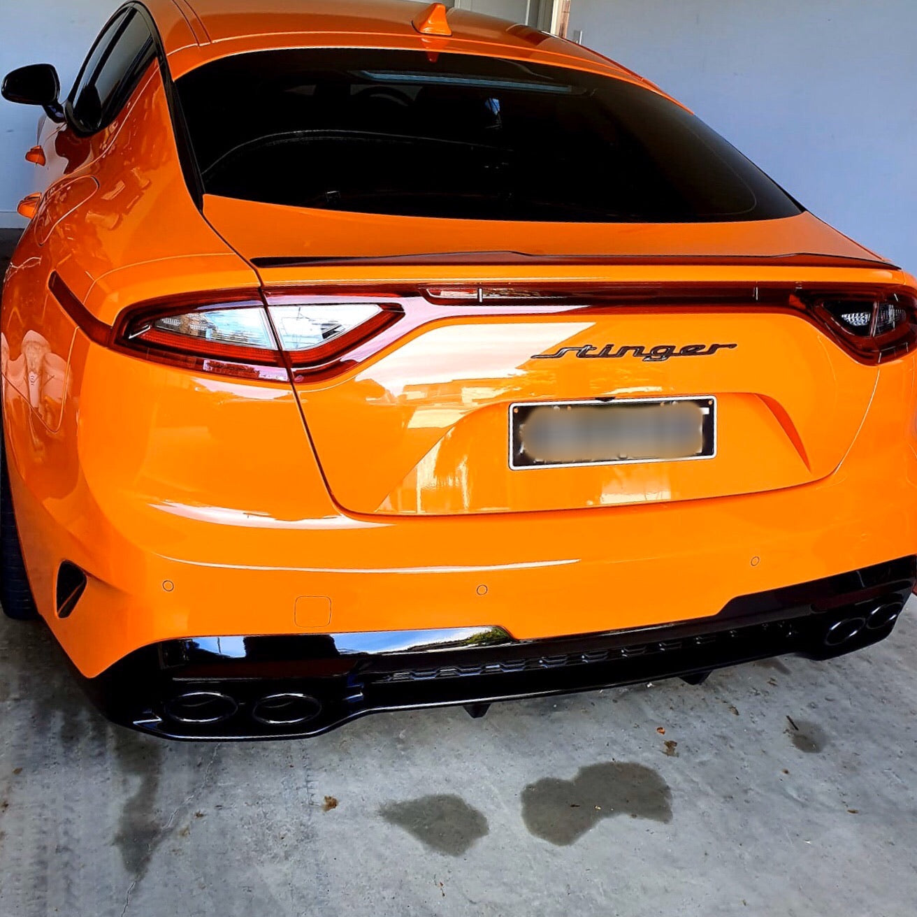 Maxton Design Kia Stinger GT Rear Spoiler Cap