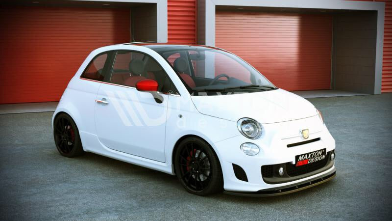 MAXTON DESIGN FRONT SPLITTER FIAT 500 Abarth Front Lip