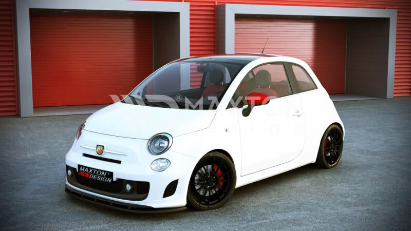 MAXTON DESIGN FRONT SPLITTER FIAT 500 Abarth Front Lip