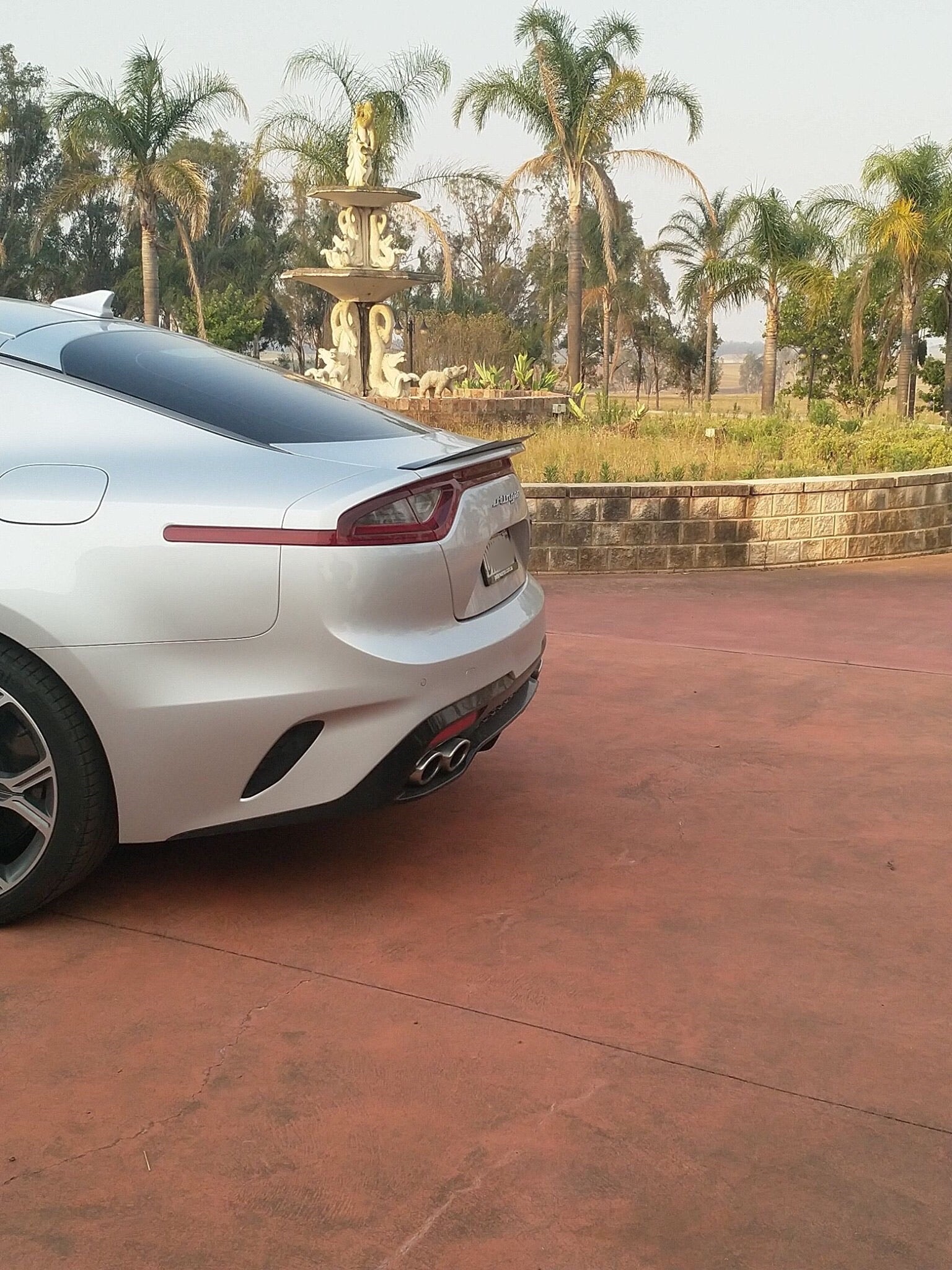 Maxton Design Kia Stinger GT Rear Spoiler Cap