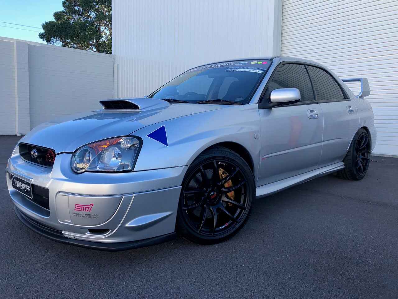 2003-2005 Peanut Eye Subaru WRX STI GD Front Lip