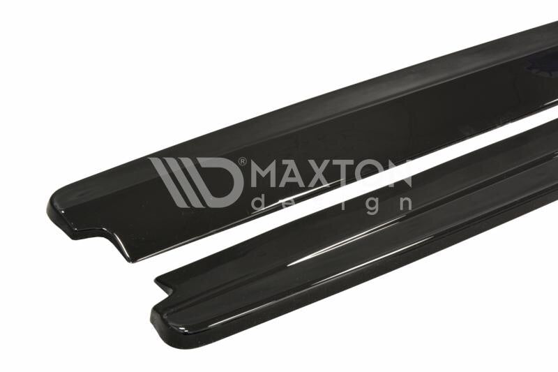 MAXTON DESIGN FORD Mustang GT Mk6 Front Splitter Lip + Side Skirts + Rear Side Splitters + Spoiler Cap