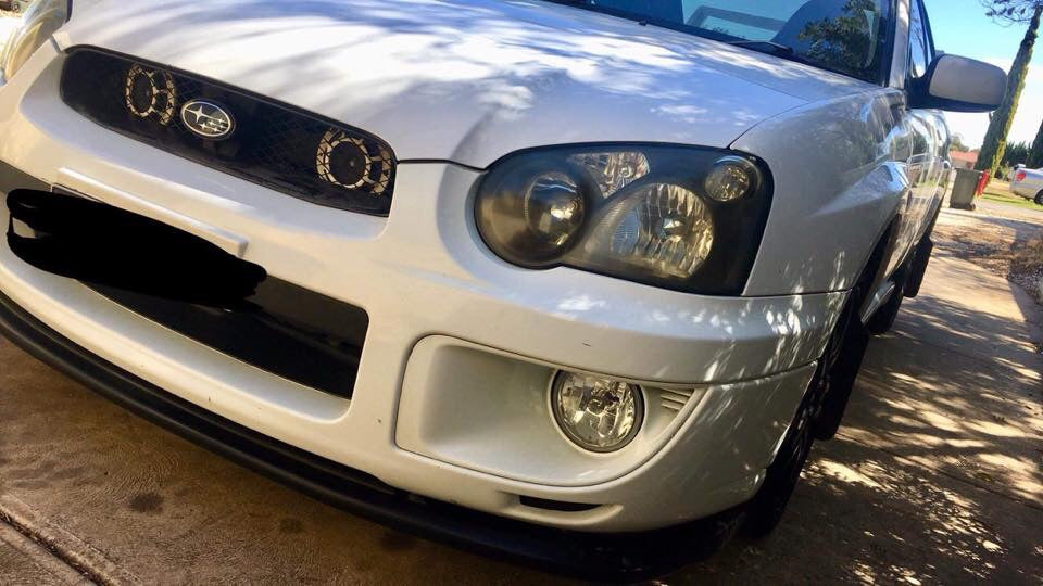 2003-2005 Peanut Eye Subaru WRX STI GD Front Lip