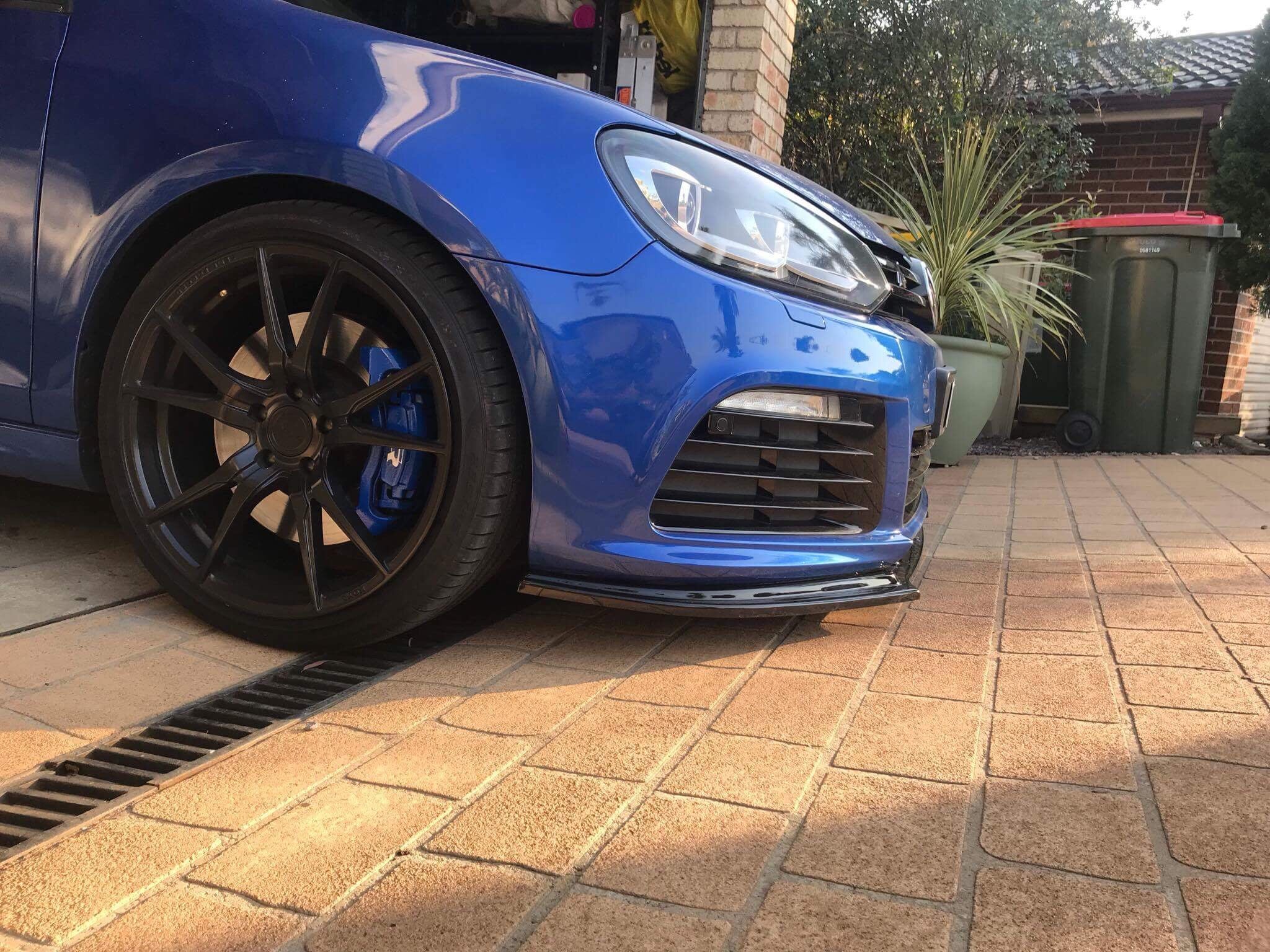 Maxton Design Front Splitter VW Golf Mk6 R Front Lip