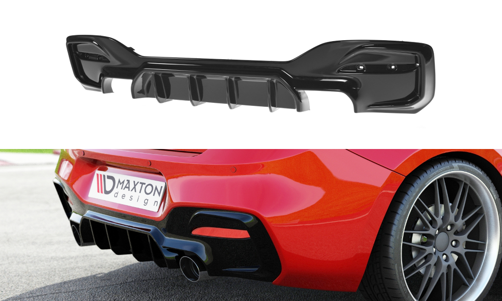 Maxton Design BMW 1M F20 (Facelift) Rear Diffuser